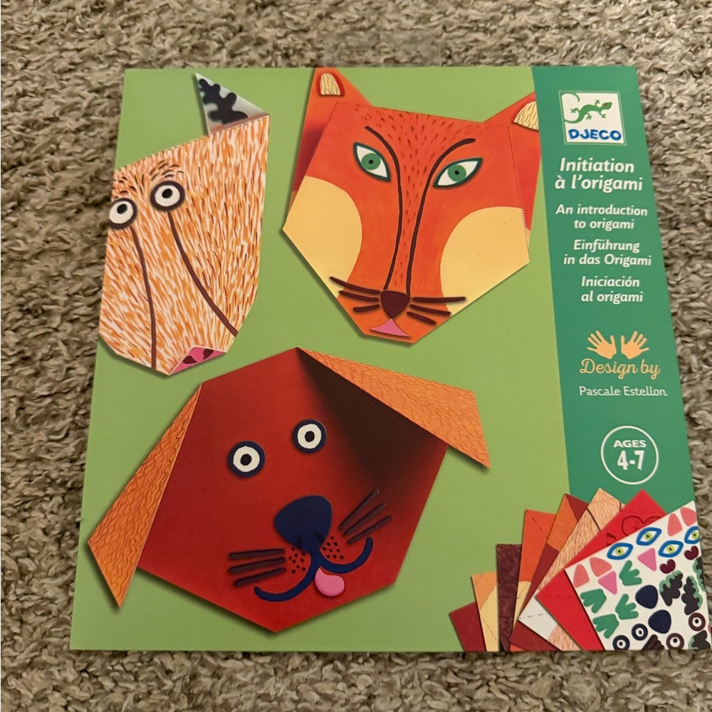 Djeco Origami Animal Kit